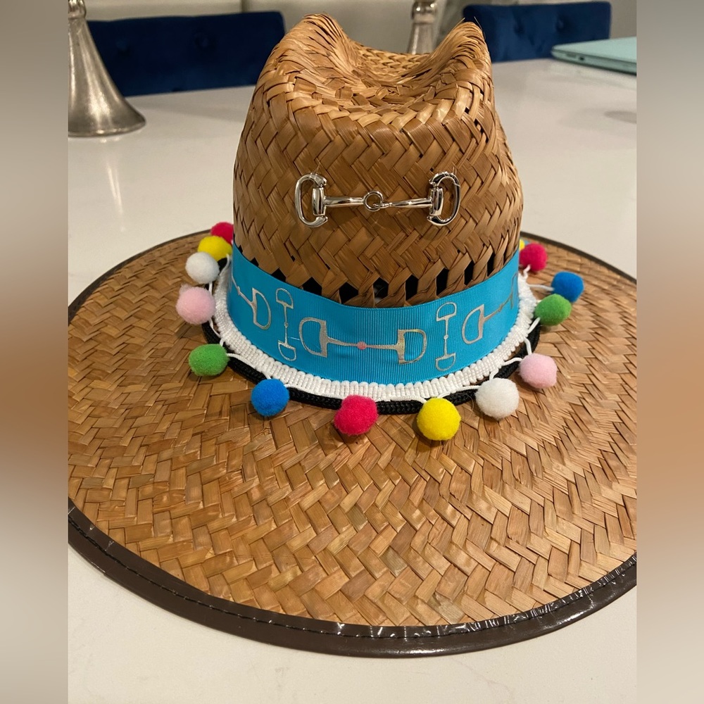 Children's equestrian sun hat